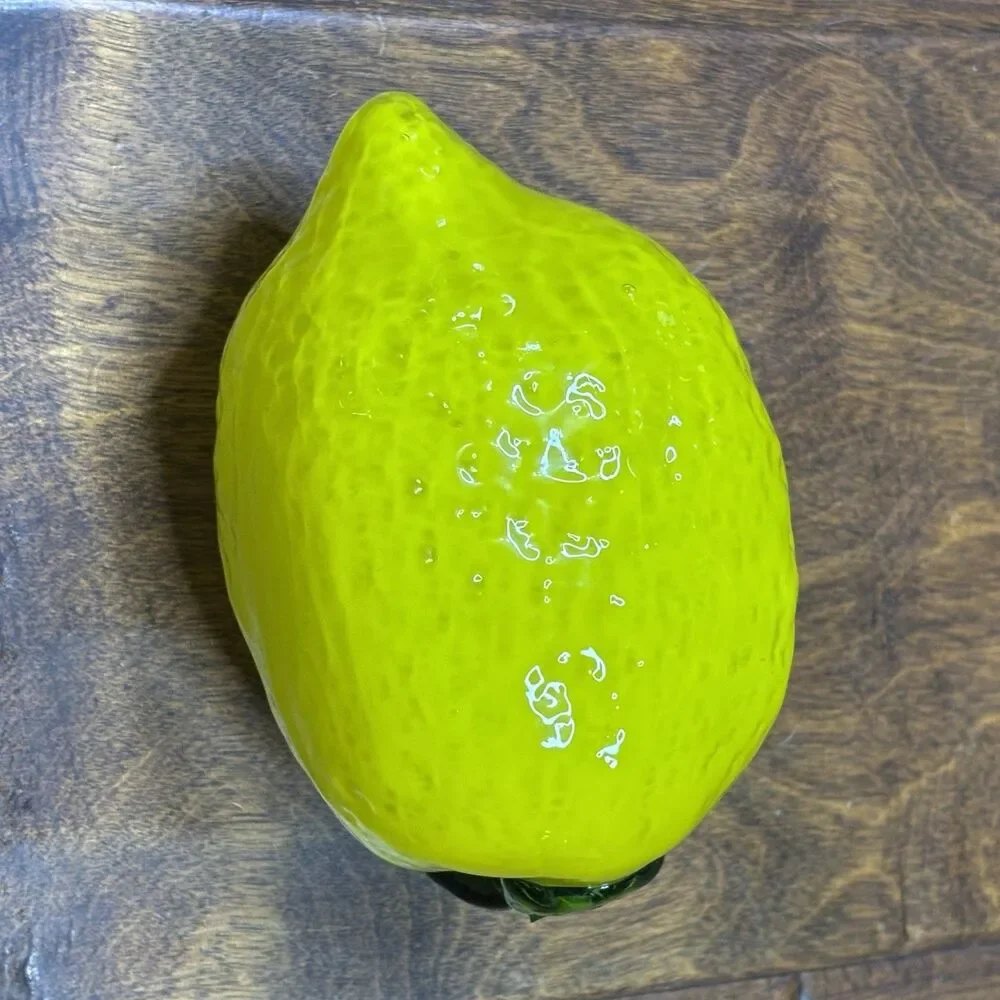 Murano style glass Fruit 4.5
